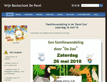 Tablet Screenshot of deparel.eu